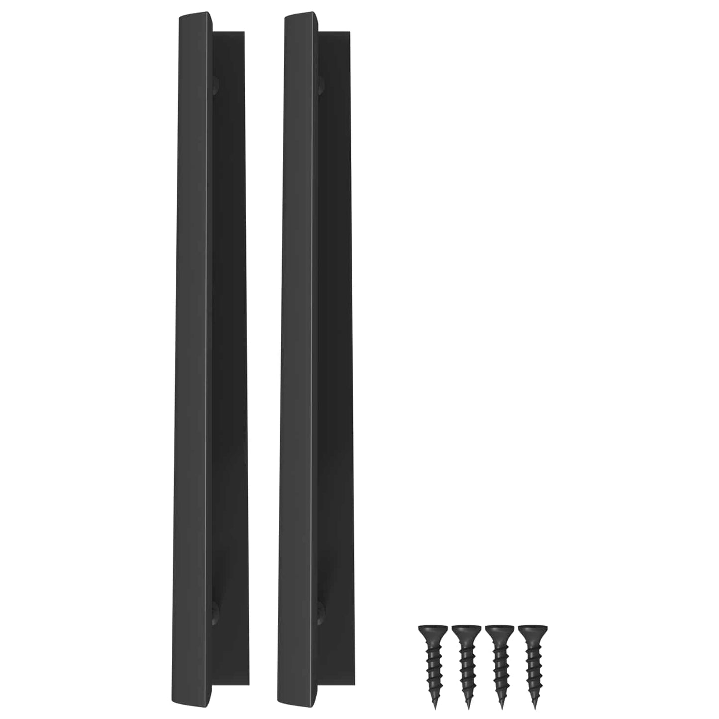 Manico 12 pcs Nero 120 x 39.6 x 17 mm Alluminio