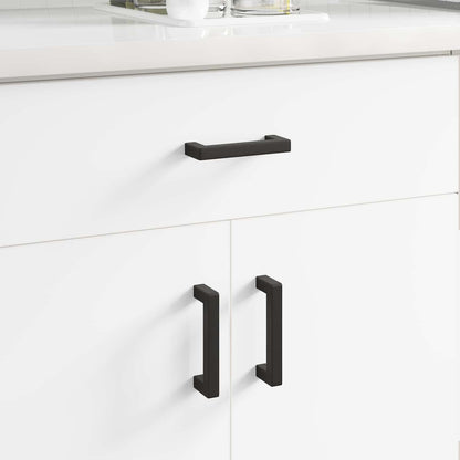 Maniglia per Mobili 429 pcs Nero 110 x 12 x 36 mm Ferro