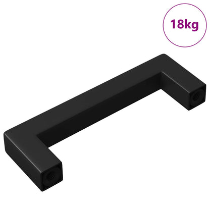 Maniglia per Mobili 429 pcs Nero 110 x 12 x 36 mm Ferro