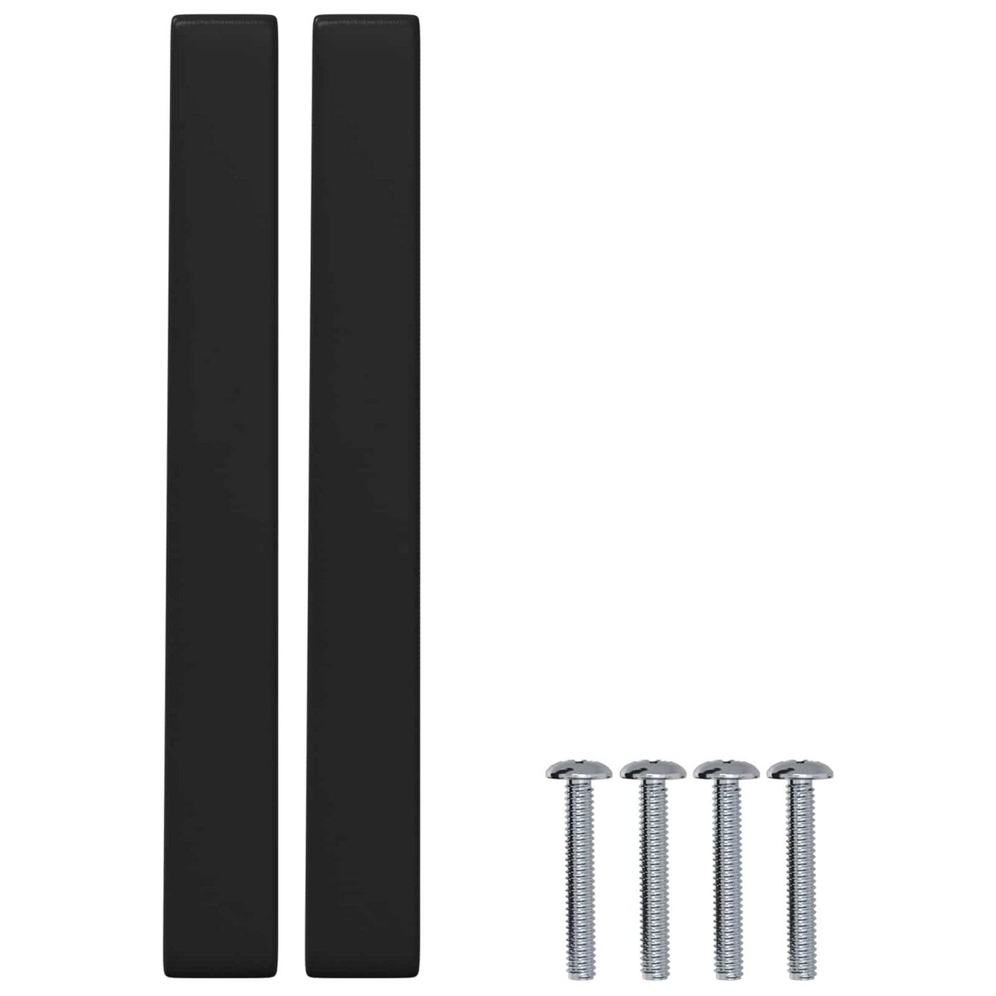 Maniglia per Mobili 429 pcs Nero 110 x 12 x 36 mm Ferro
