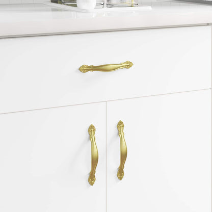 Manico 2 pcs Oro 143 x 19,2 x 20 mm Lega di Zinco