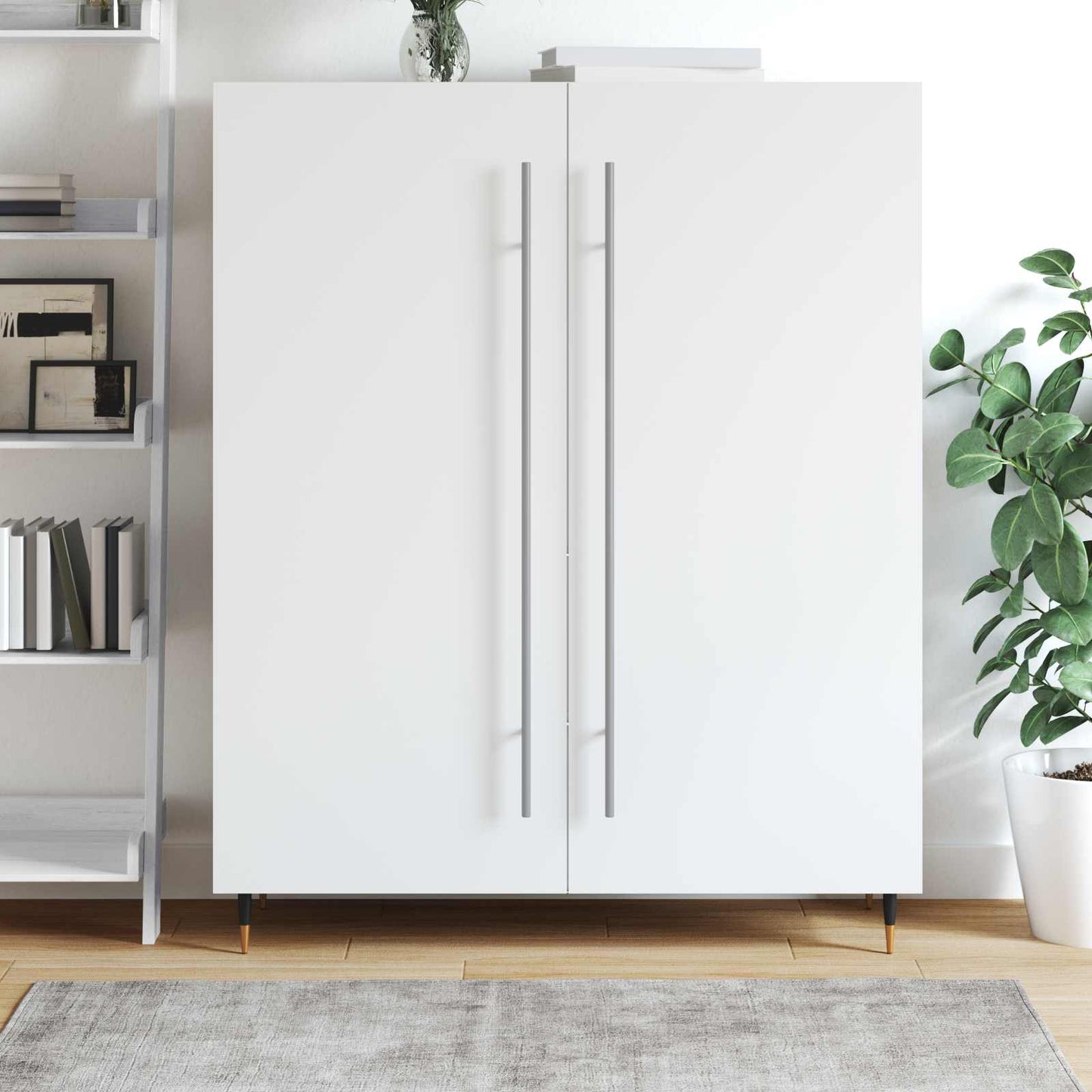 Maniglia per Armadio 2 pcs Argento 900 mm Acciaio inossidabile