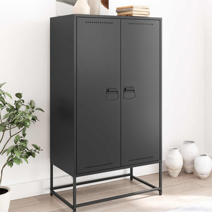 Maniglie per Armadi Nero 85 x 45 mm Metallo