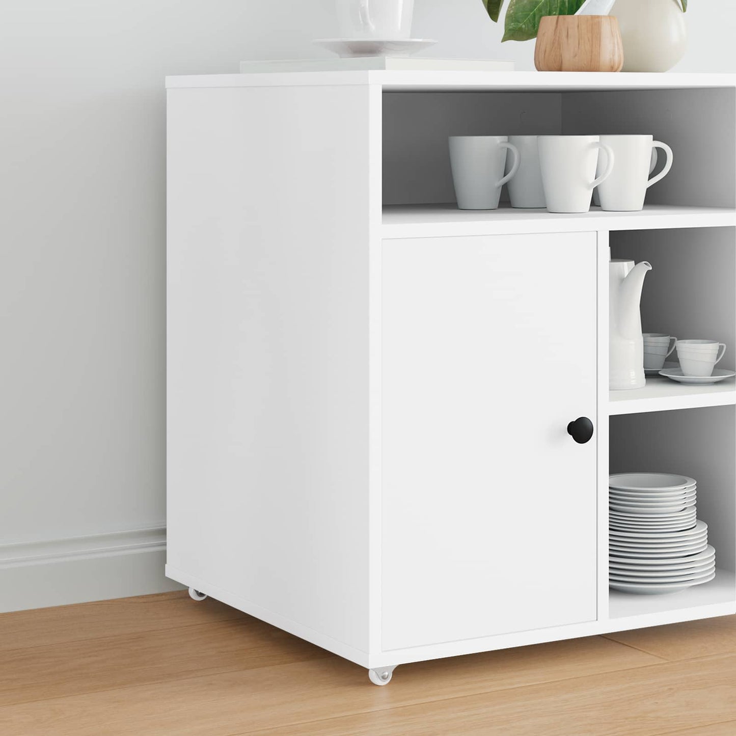 Ruota 2 pcs Bianco 42 x 11,5 x 29 mm Ferro