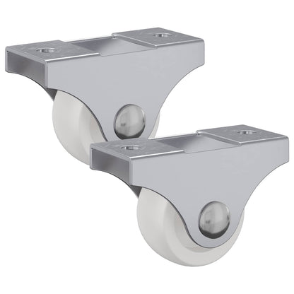 Ruota 2 pcs Bianco 42 x 11,5 x 29 mm Ferro