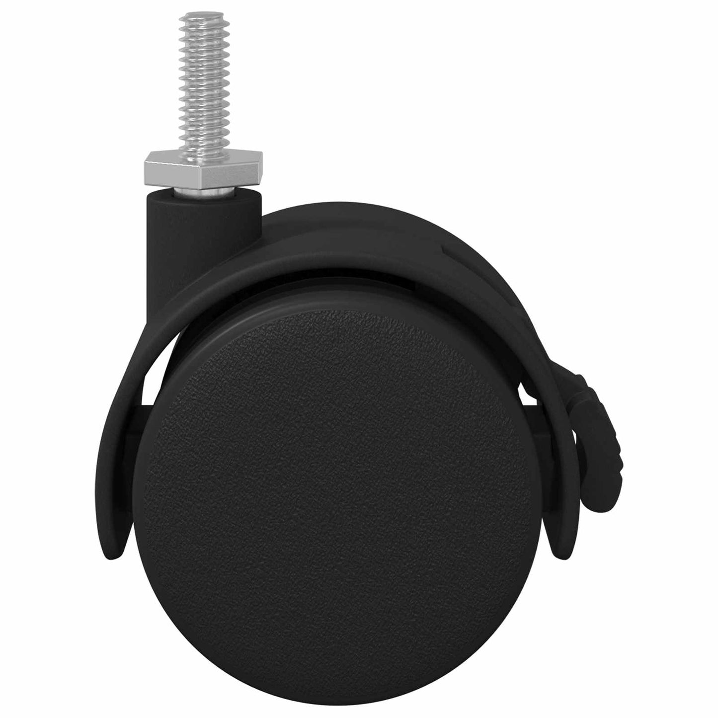 Ruota 12 pcs Nero e Argento 40,1 x 40,1 x 37,8 mm Ferro e PP