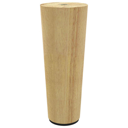Piedini per mobili 2 pcs Marrone Ã˜ 44 x 100 mm