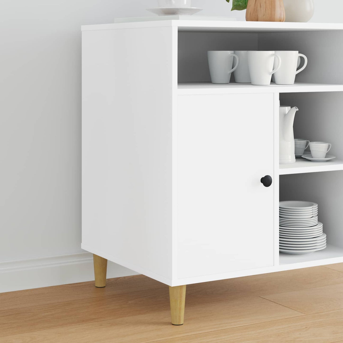 Piedini per mobili 12 pcs Marrone Ã˜ 44 x 100 mm