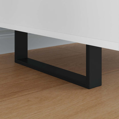 Piedini per mobili 2 pcs Nero 311 x 40,5 x 100 mm Ferro