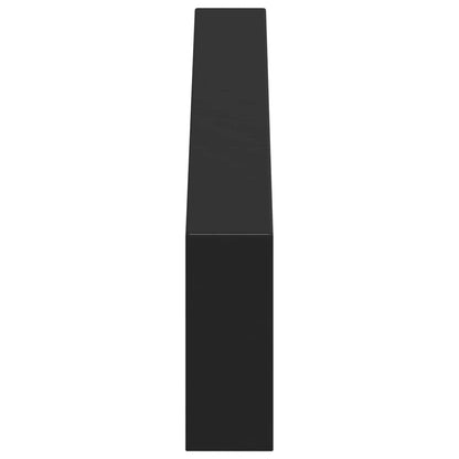 Piedini per mobili 2 pcs Nero 436 x 40,5 x 100 mm Ferro