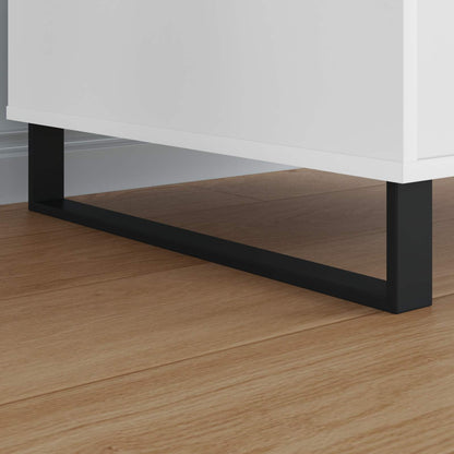Piedini per mobili 12 pcs Nero 546 x 40,5 x 100 mm Ferro