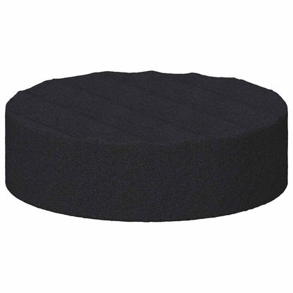 Pannelli per Piedi di Mobili 2 pcs Nero Ã˜ 14 x 4 mm EVA