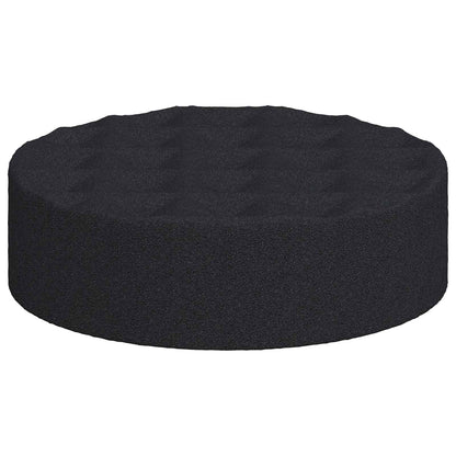Pannelli per Piedi di Mobili 2 pcs Nero Ã˜ 14 x 4 mm EVA