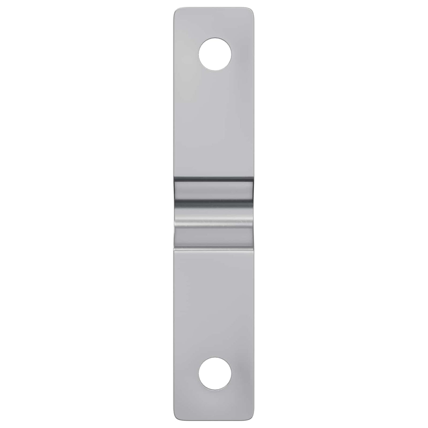 Piastra di impatto 12 pcs Argento 50 x 10 x 1,2 mm Ferro