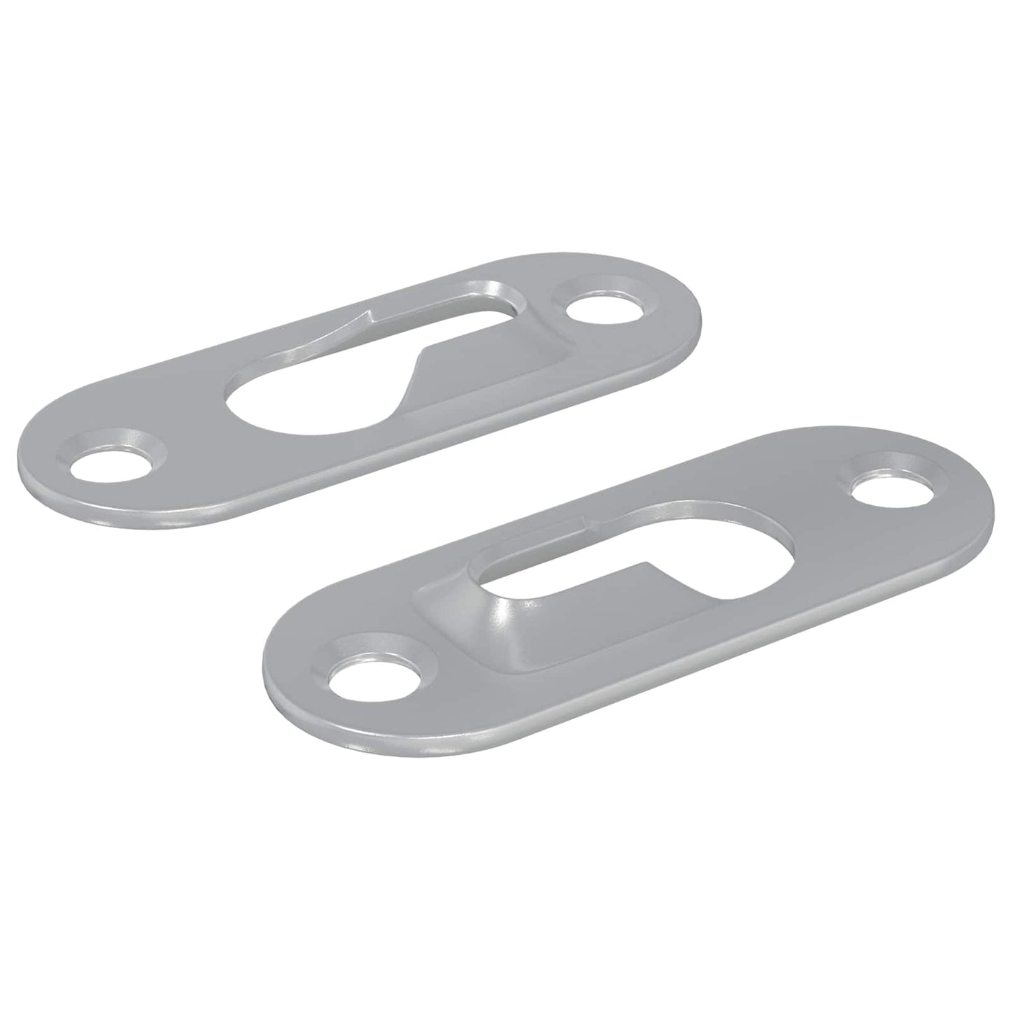Appendino a forma di chiave 2 pcs Argento 45 x 16 x 3.5 mm