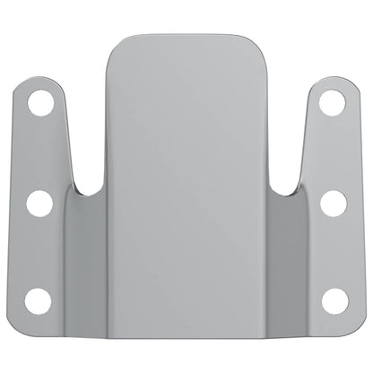 Staffa di Montaggio Flush 12 pcs Argento 75 x 66 x 1,4 mm