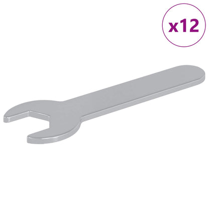 Chiave inglese 12 pcs Argento 13 mm Ferro