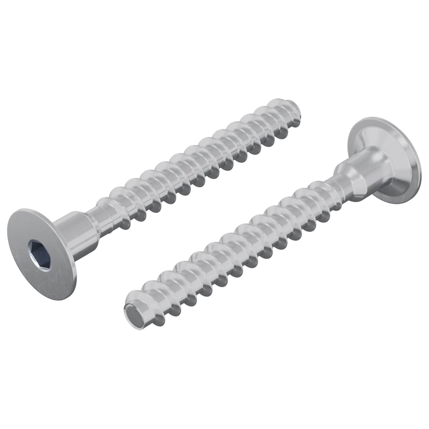 Vite 2 pcs Zincato 5 x 40 mm Ferro