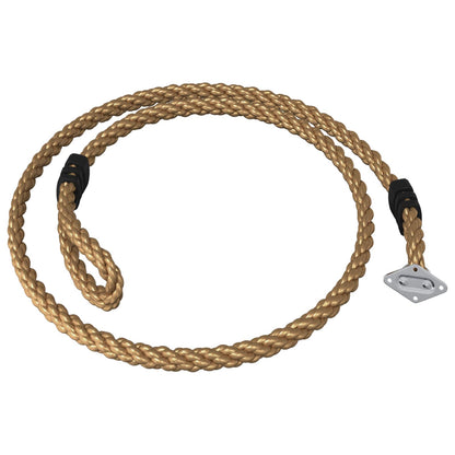 Fune da arrampicata Marrone Ã˜25 x 305 mm Nylon