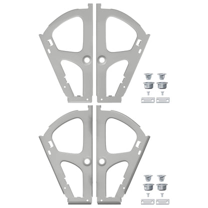 Cerniera per cassetto Flip 2 pcs Argento 235 x 155 x 30 mm