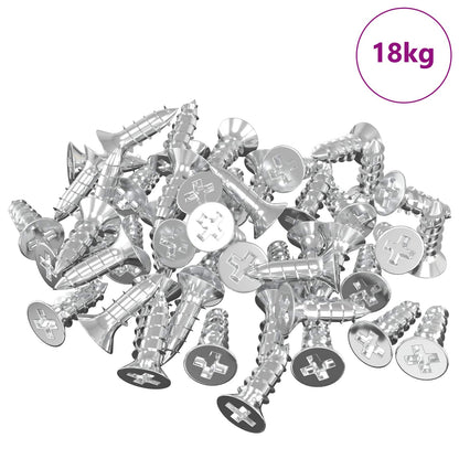 Supporto per Specchio 340 pcs Nichel 35 x 30 x 8,3 mm Acciaio
