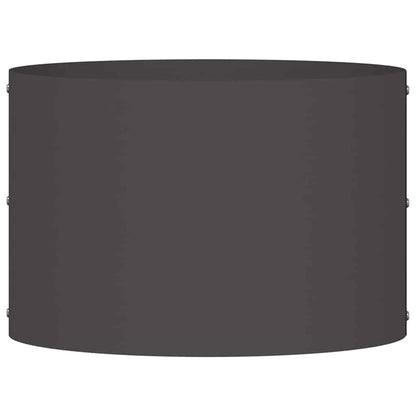 Anello per vaso Nero 30 x 30 x 20 cm Acciaio laminato a freddo