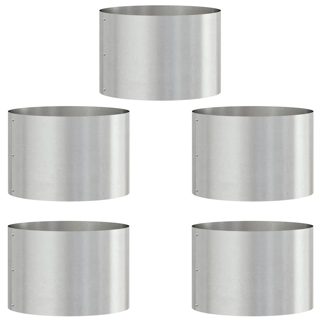 Anello per vaso 5 pcs Argento 30 x 30 x 20 cm