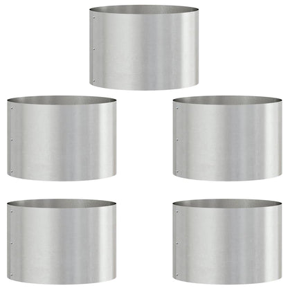 Anello per vaso 5 pcs Argento 30 x 30 x 20 cm