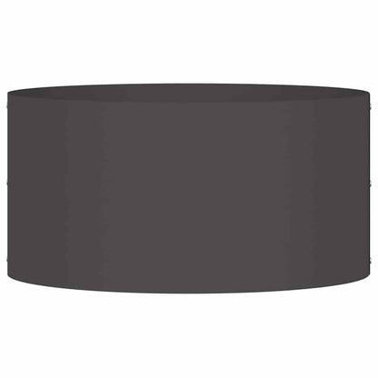 Anello per vaso Nero 40 x 40 x 20 cm Acciaio laminato a freddo