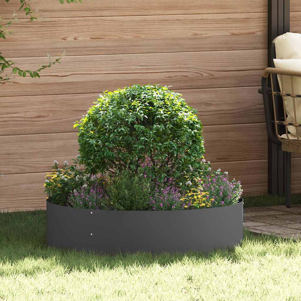 Anello per vaso 5 pcs Nero 80 x 80 x 20 cm