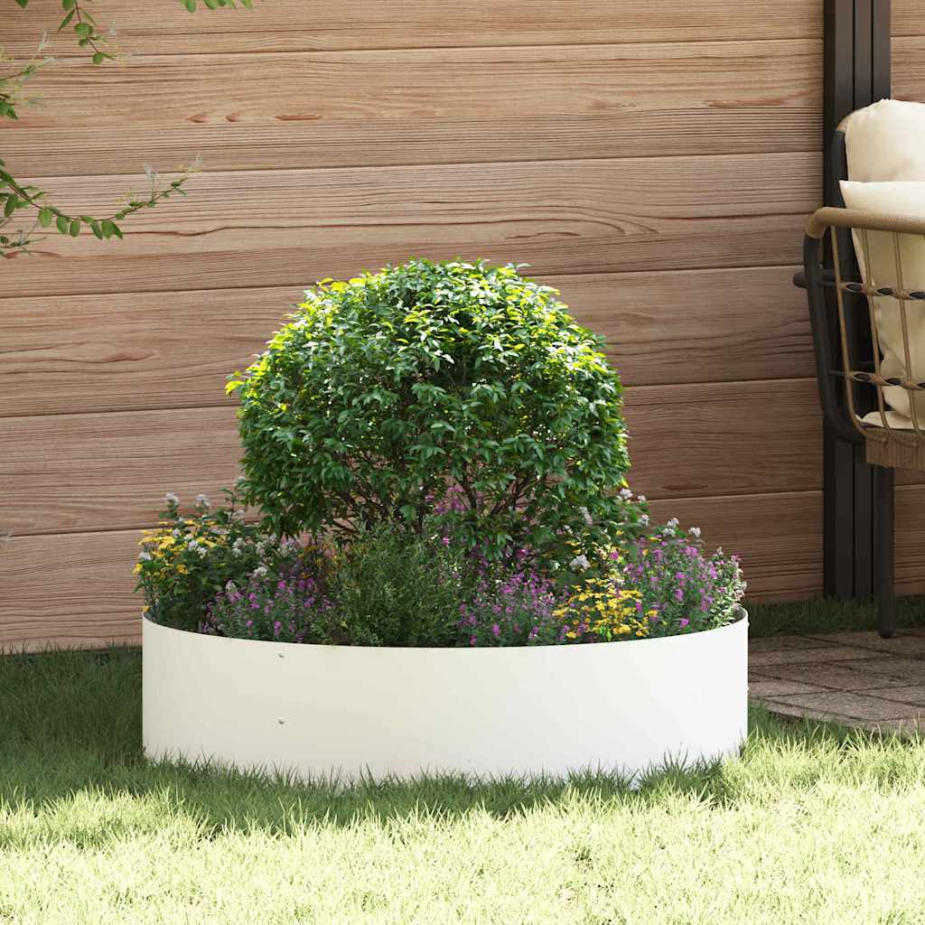 Anello per vaso Bianco 80 x 80 x 20 cm