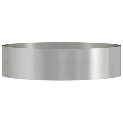 Anello per vaso Argento 80 x 80 x 20 cm Acciaio inossidabile