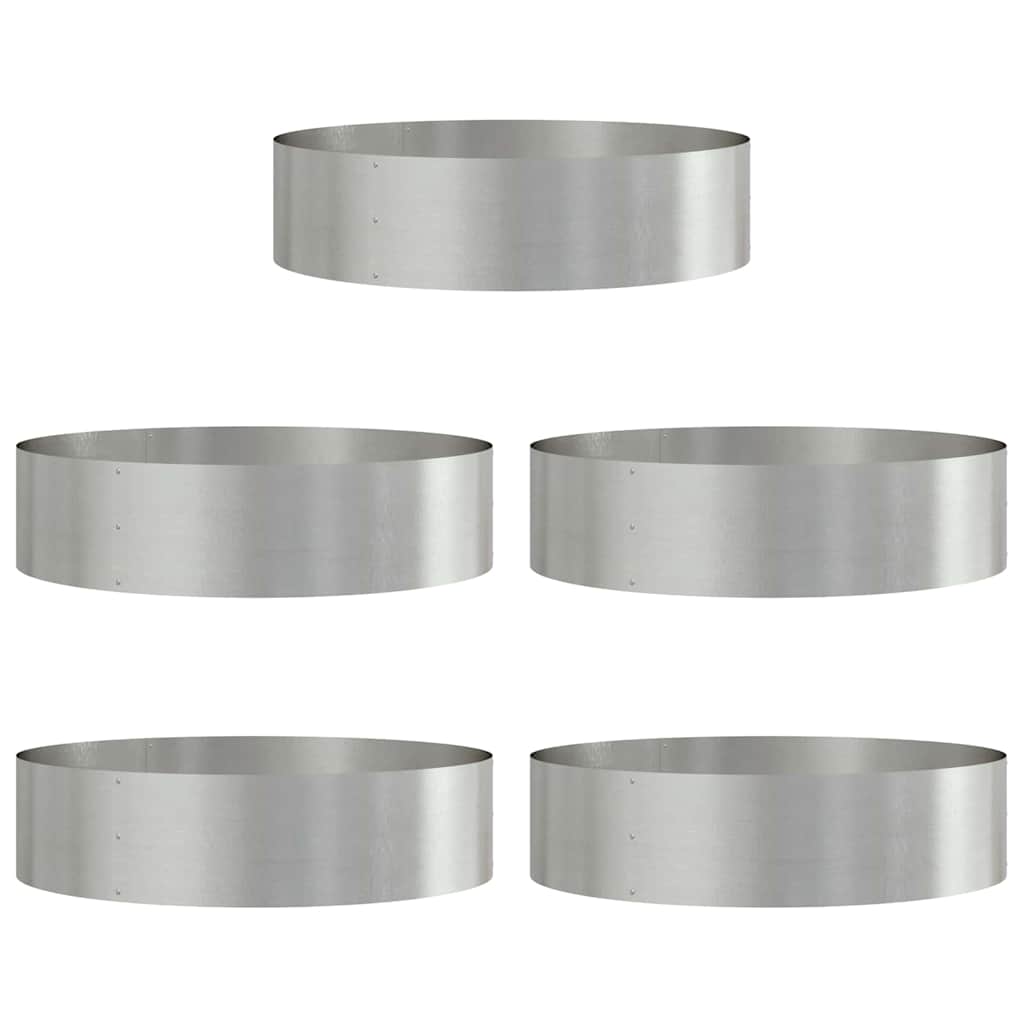 Anello per vaso 5 pcs Argento 80 x 80 x 20 cm