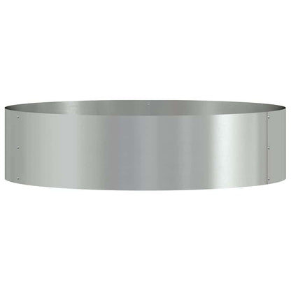 Anello per vaso Argento 80 x 80 x 20 cm Acciaio zincato