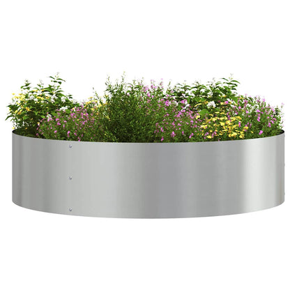 Anello per vaso 5 pcs Argento 80 x 80 x 20 cm Acciaio zincato