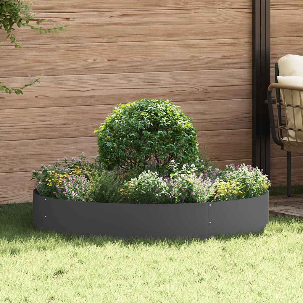 Anello per vaso 5 pcs Nero 120 x 120 x 20 cm