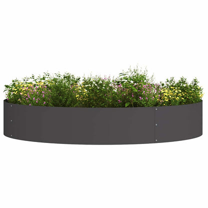 Anello per vaso 5 pcs Nero 120 x 120 x 20 cm