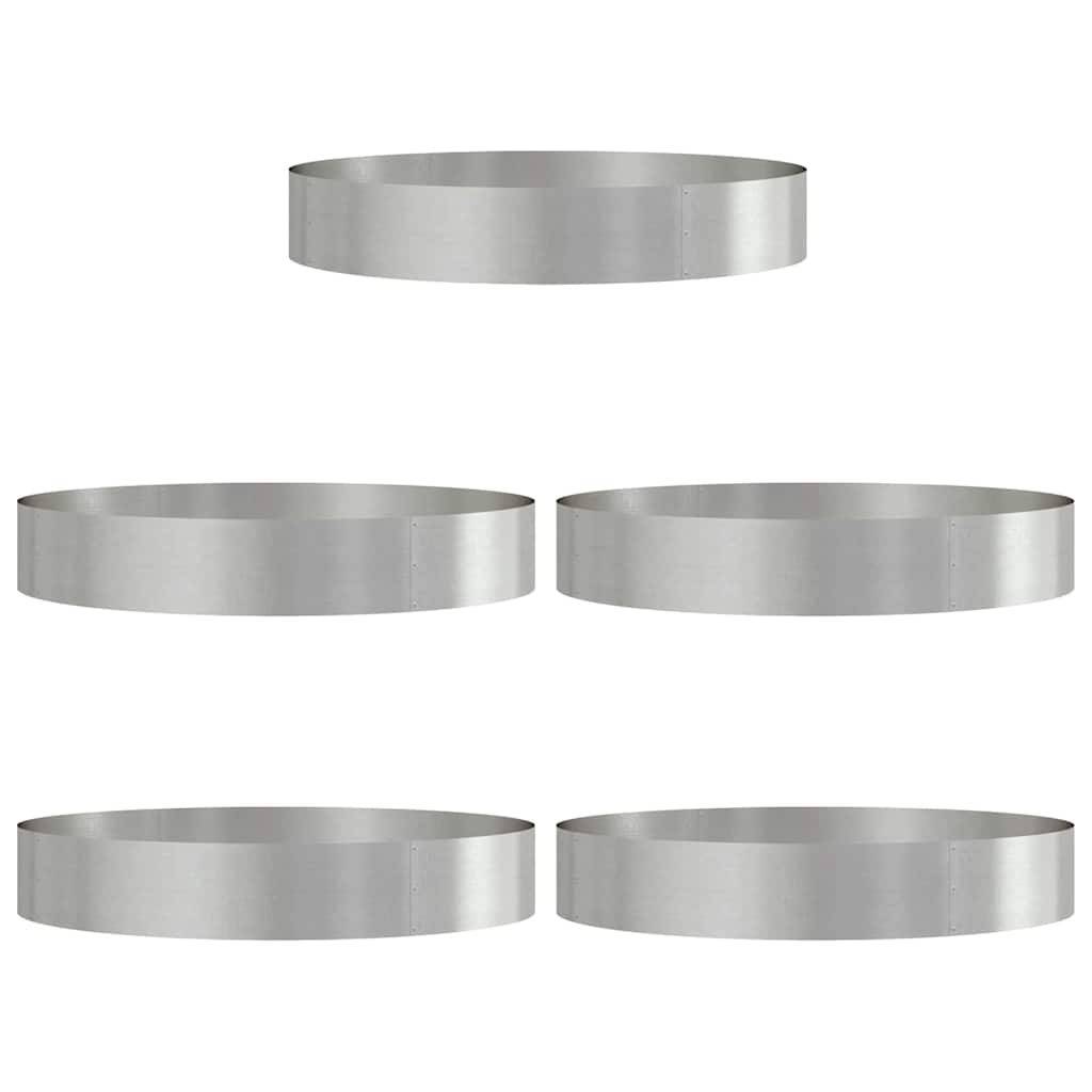 Anello per vaso 5 pcs Argento 120 x 120 x 20 cm