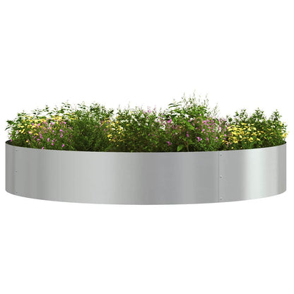 Anello per vaso 5 pcs Argento 120 x 120 x 20 cm Acciaio zincato