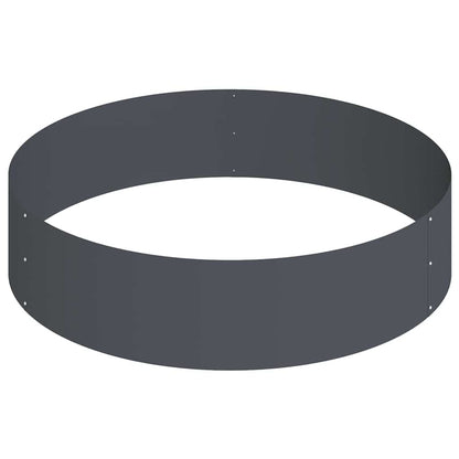 Vaso da giardino Antracite 90 x 90 x 20 cm