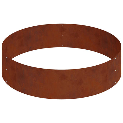 Vaso da giardino Marrone 90 x 90 x 20 cm