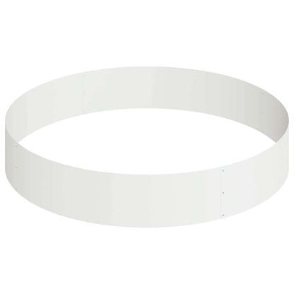 Vaso da giardino Bianco 120 x 120 x 20 cm