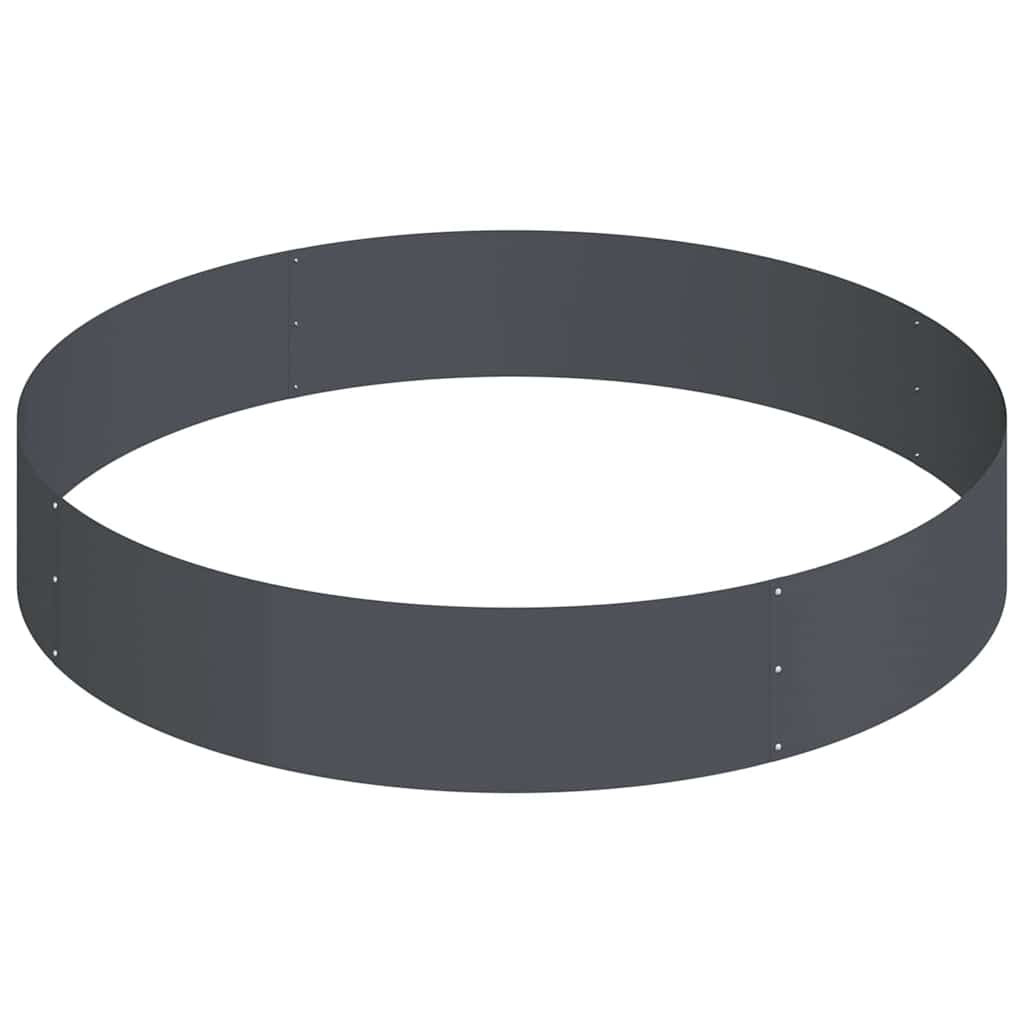 Vaso da giardino Antracite 120 x 120 x 20 cm