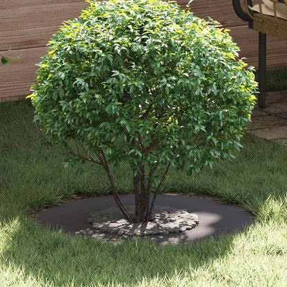 adatto per Anello d'Albero Piatto Nero Ã˜30 / 60 cm Acciaio