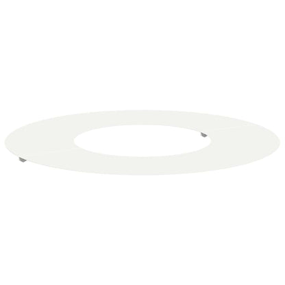 adatto per Anello d'Albero Piatto Bianco Ã˜30 / 60 cm Acciaio