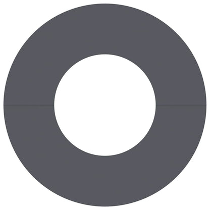 adatto per Anello d'Albero Piatto Antracite ÃƒËœ30 / 60 cm Acciaio