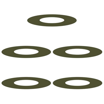 adatto per Anelli d'Albero Piatto 5 pcs Oliver verde Ã˜30 / 60 cm