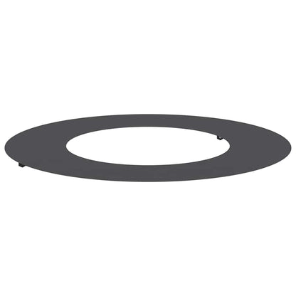 adatto per Anello d'Albero Piatto Nero Ã˜40 / 70 cm Acciaio