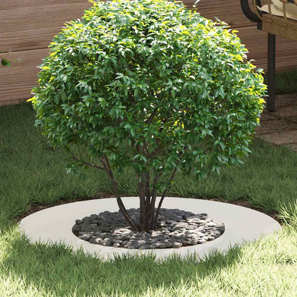 adatto per Anello d'Albero Piatto Bianco Ã˜40 / 70 cm Acciaio