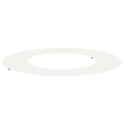 adatto per Anello d'Albero Piatto Bianco Ã˜40 / 70 cm Acciaio